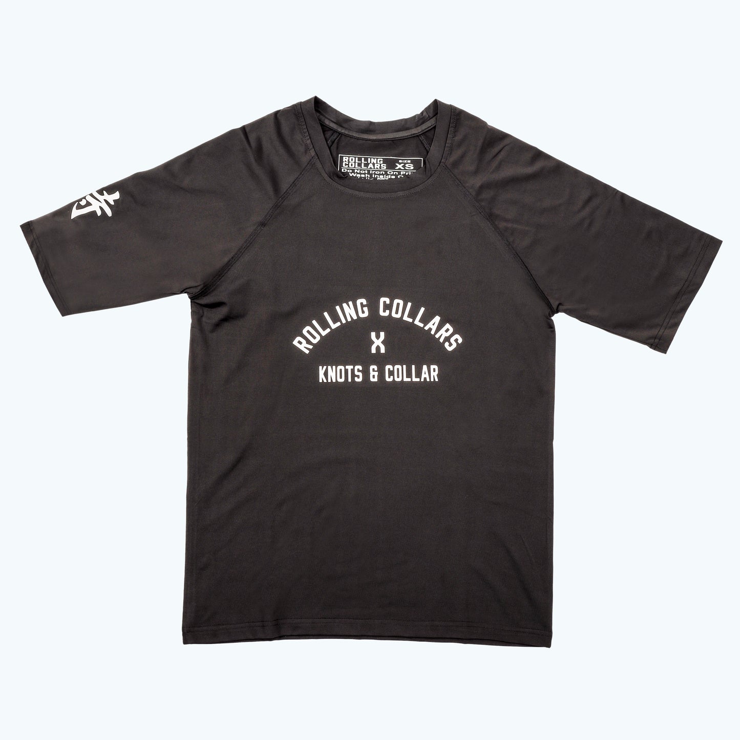 Rolling Collars x Knots & Collar T-Shirt (Black)