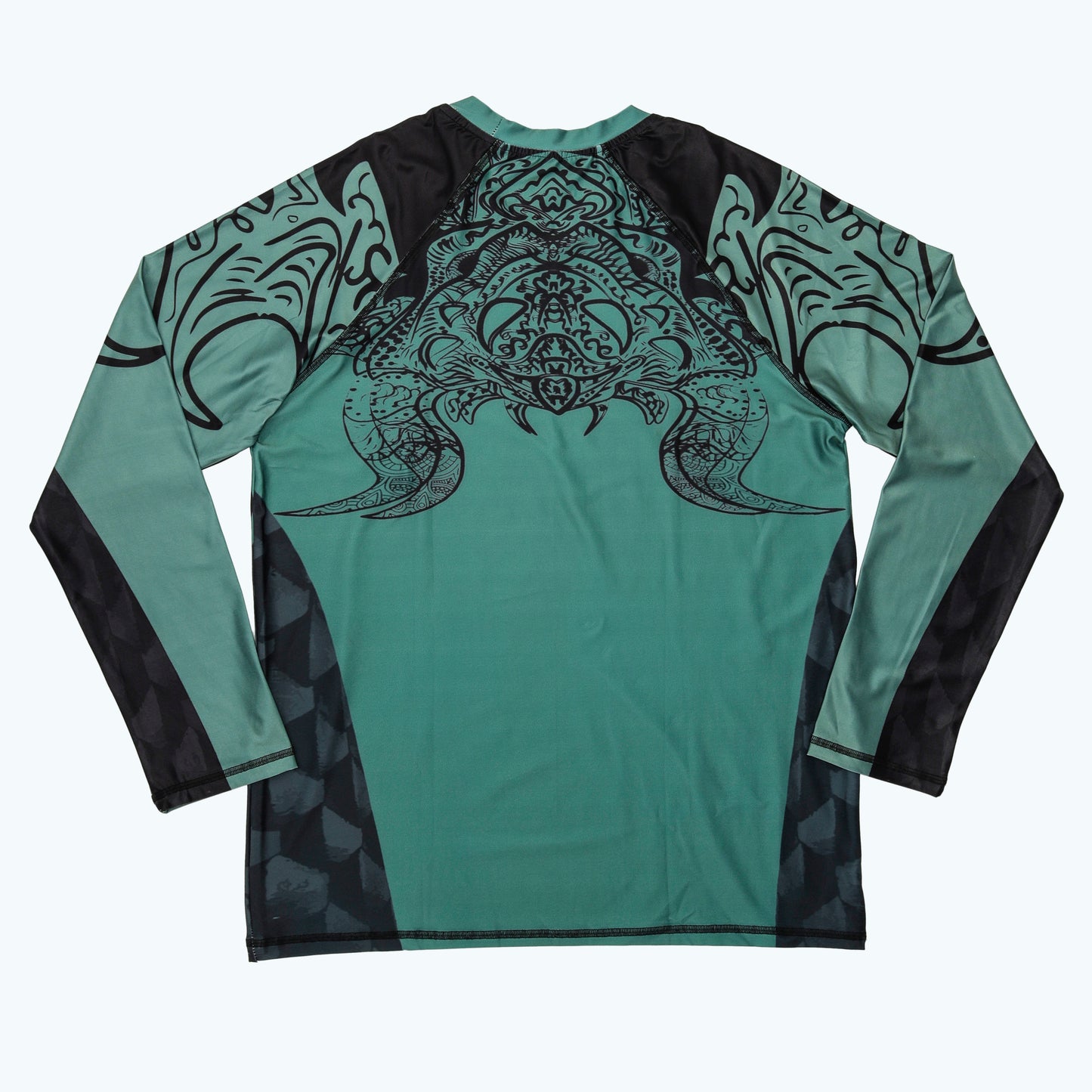 EYE OF THE DRAGON (Green) | BJJ Rashguard