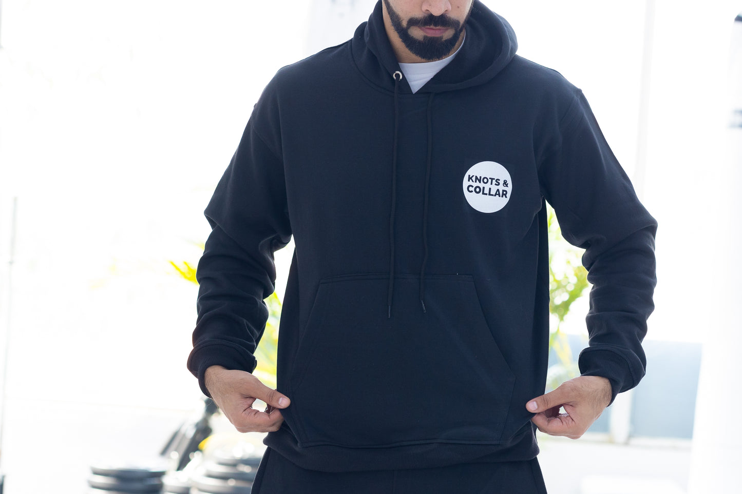 Knots & Collar “ForgeFlex” Hoodie (Black)