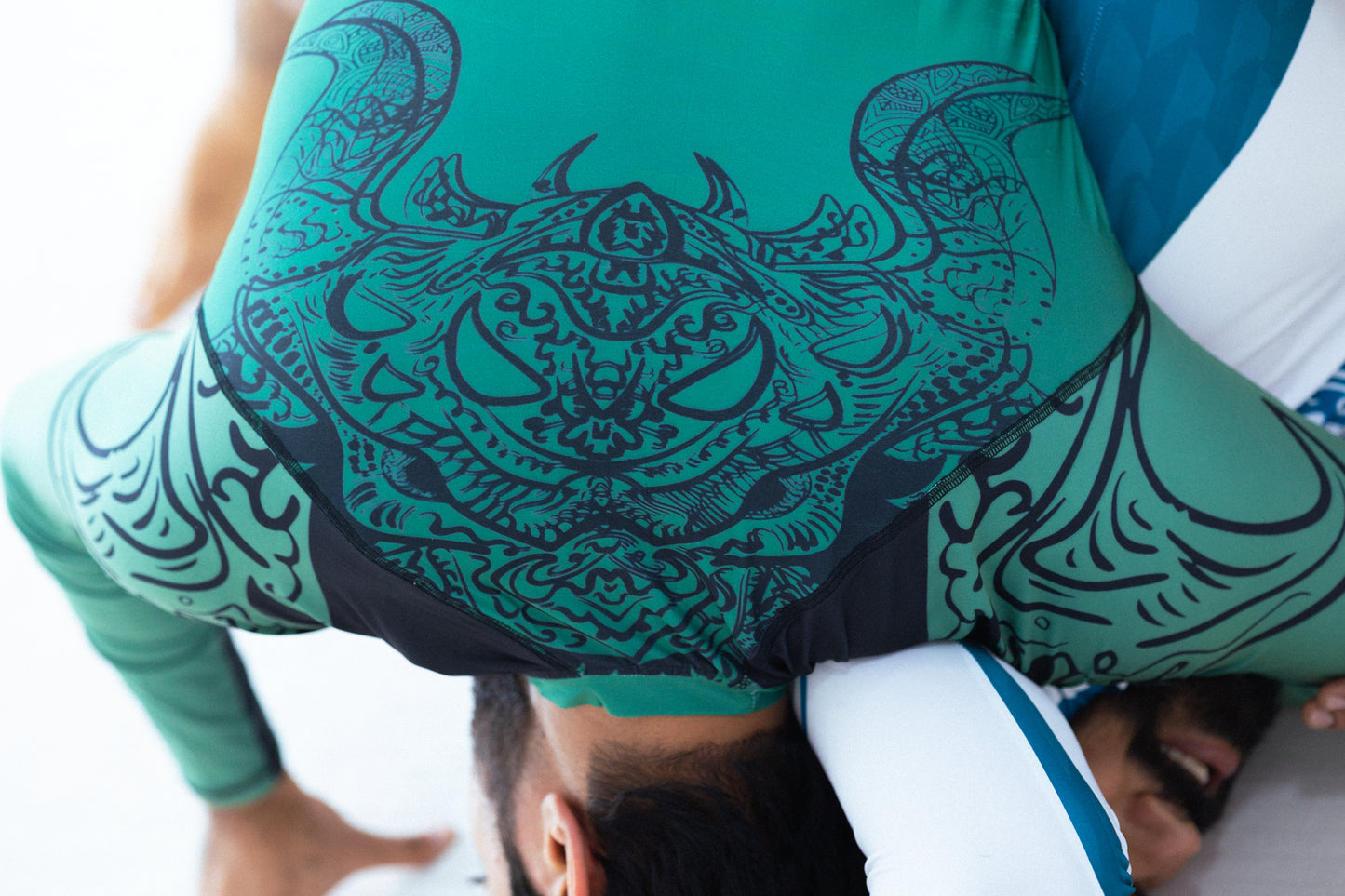 EYE OF THE DRAGON (Green) | BJJ Rashguard