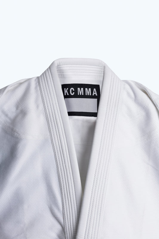 Knots & Collar - BJJ Gi (White)