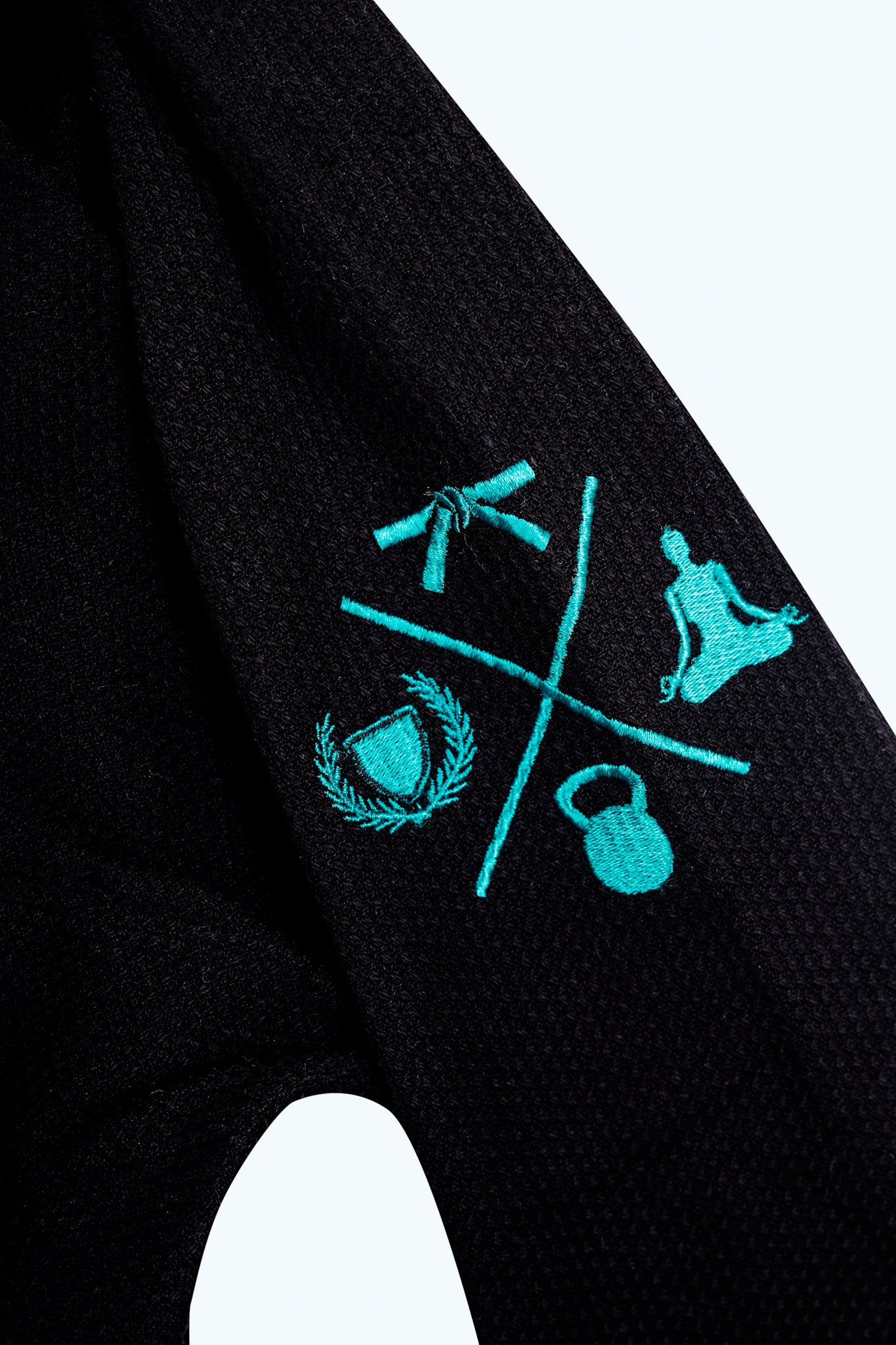 Knots & Collar - BJJ Gi (Black)